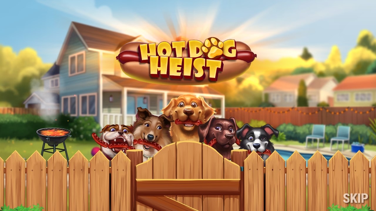 Hot Dog Heist slot game artwork