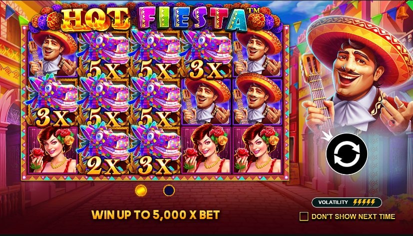 Hot Fiesta slot game artwork