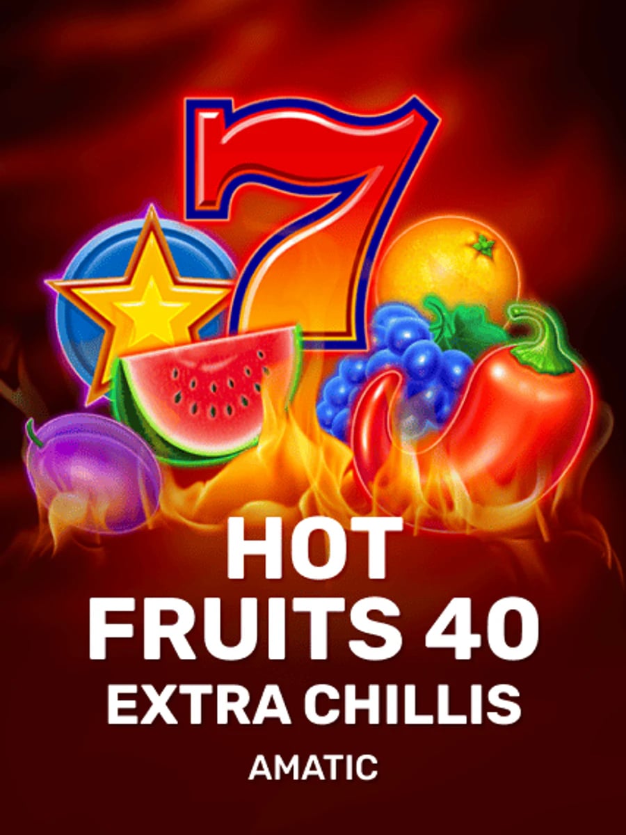 Hot Fruits 40 Extra Chillis slot game artwork