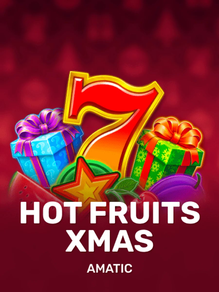 Hot Fruits Xmas slot game artwork
