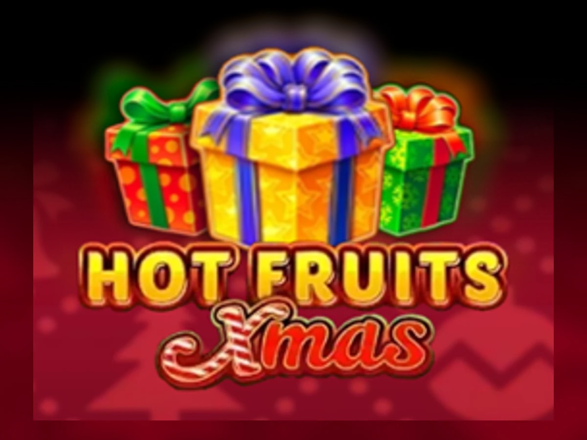 Hot Fruits Xmas slot game artwork