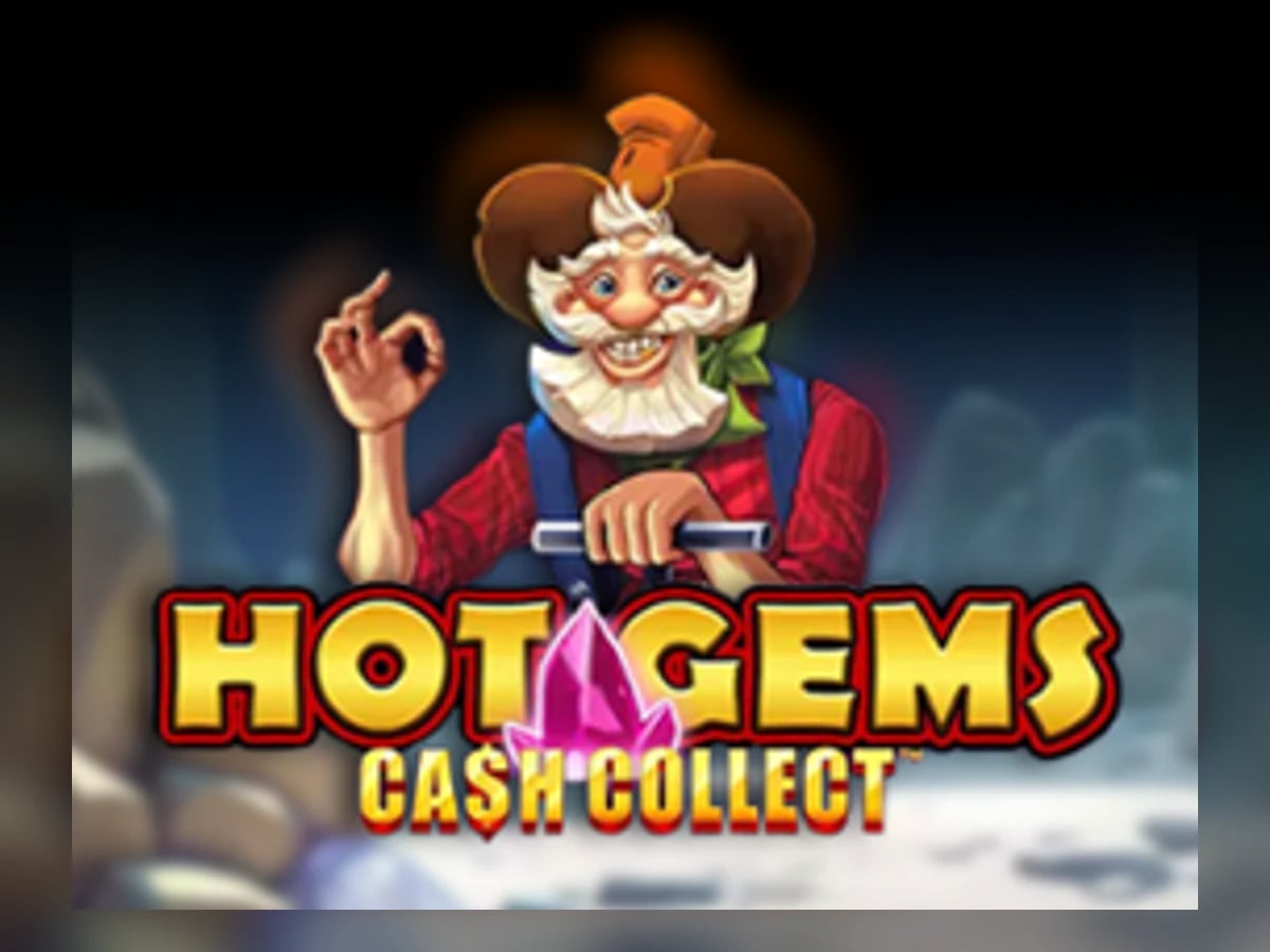 Hot Gems Cash Collect slot game artwork