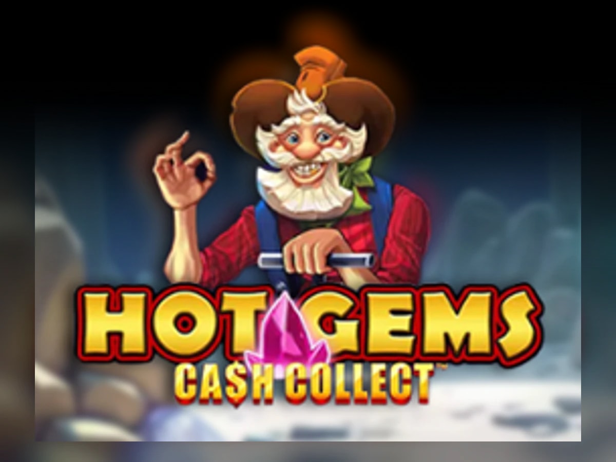 Hot Gems Cash Collect slot game artwork