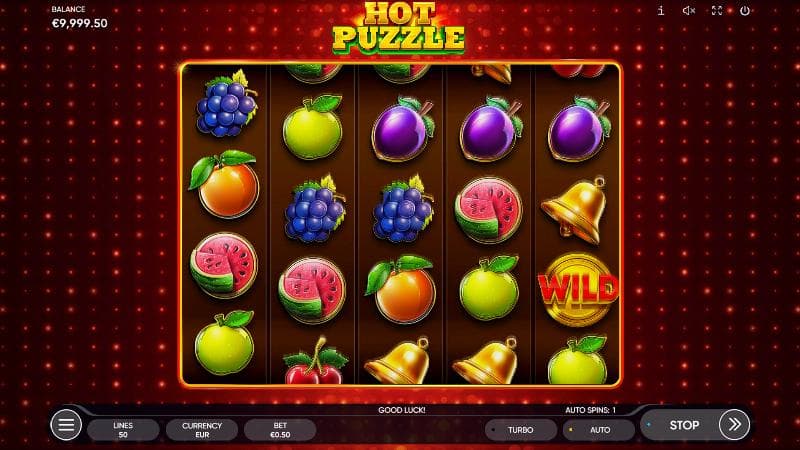 Hot Puzzle slot game artwork