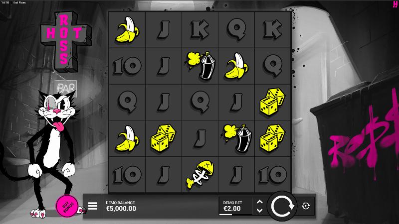 Hot Ross slot game artwork