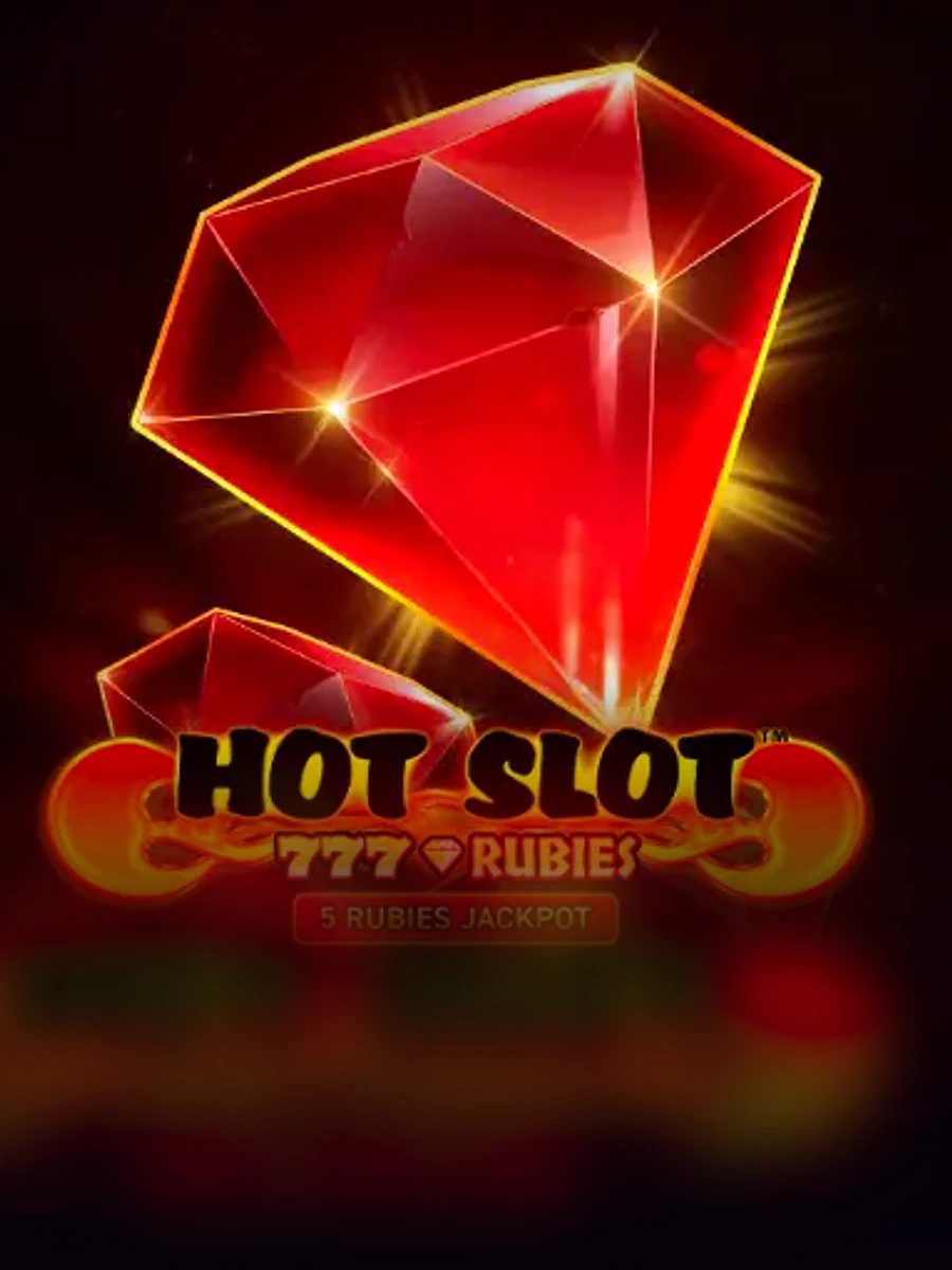 Hot Slot: 777 Rubies slot game artwork