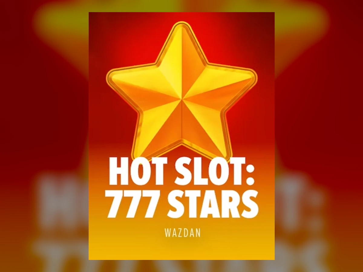 Hot Slot: 777 Stars slot game artwork