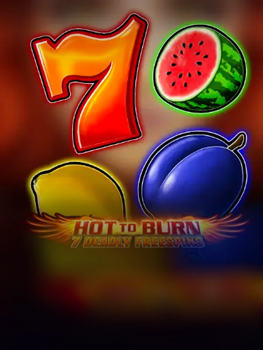 Hot to Burn 7 Deadly Free Spins slot game artwork