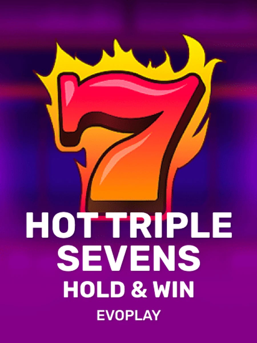 Hot Triple Sevens Hold & Win slot game artwork