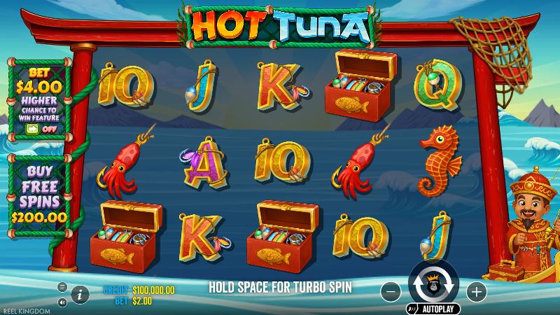 Hot Tuna slot game artwork