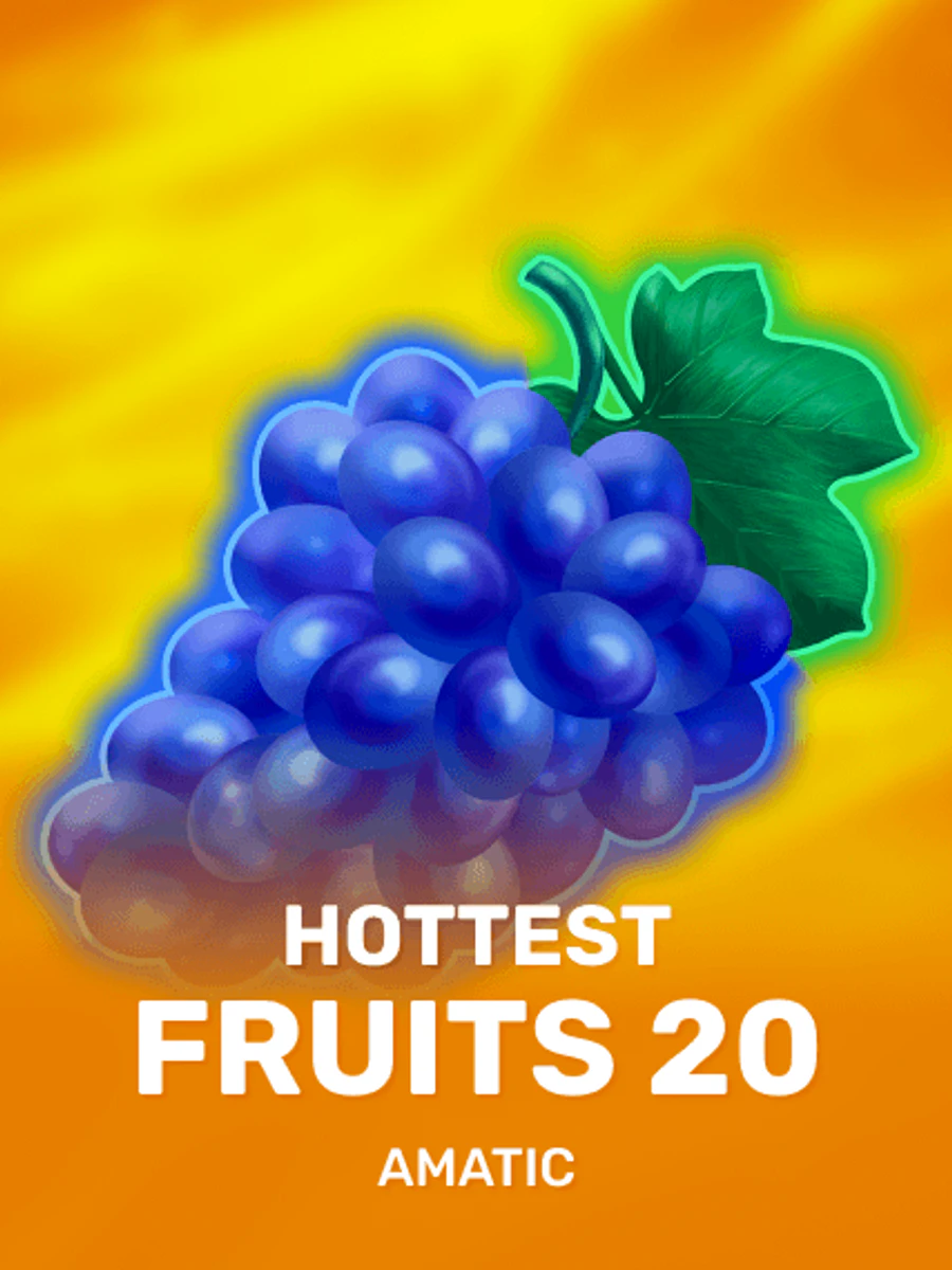 Hottest Fruits 20 slot game artwork