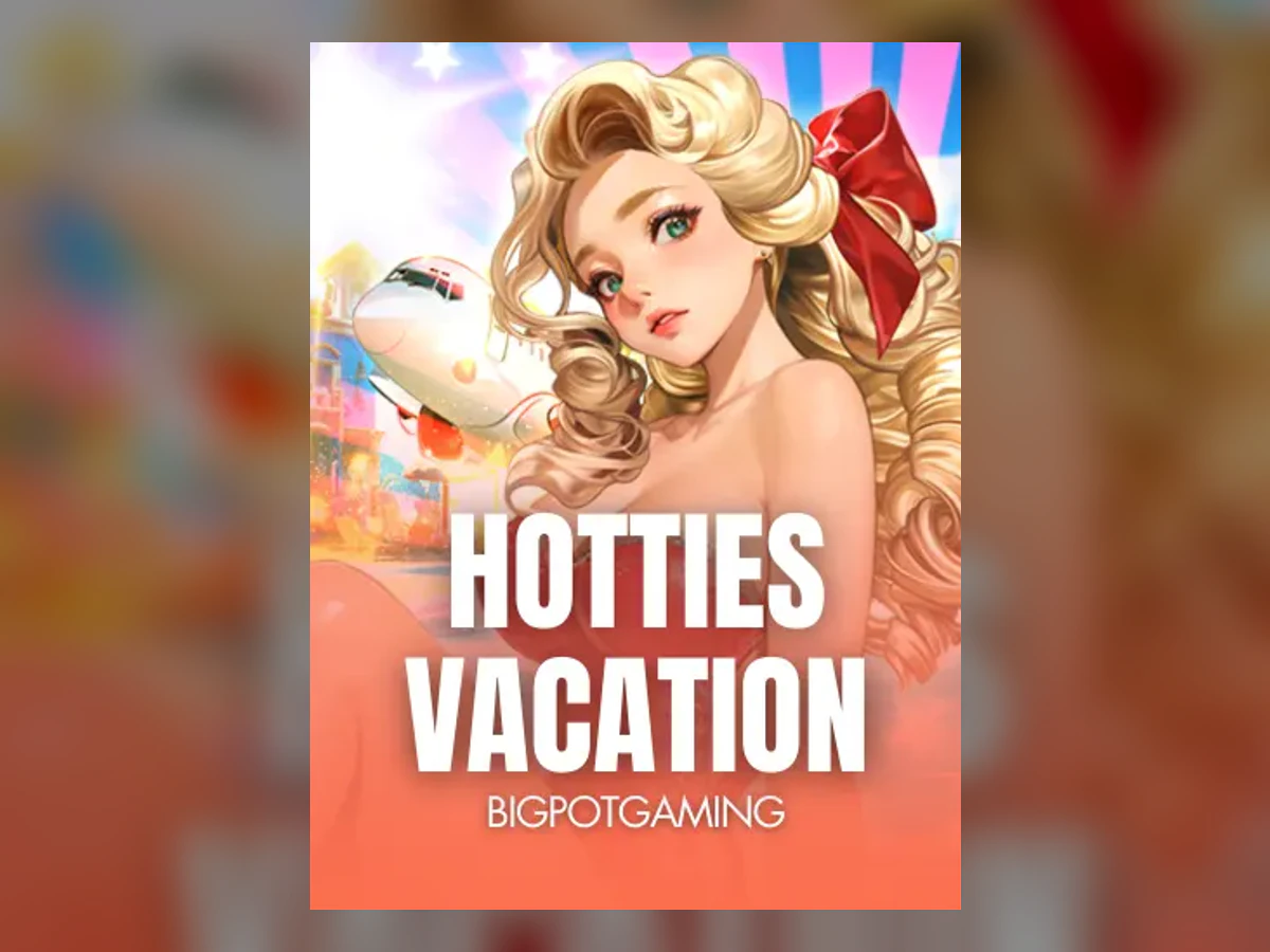 Hotties Vacation slot game artwork