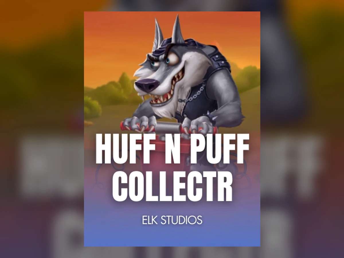 Huff N’ Puff CollectR slot game artwork
