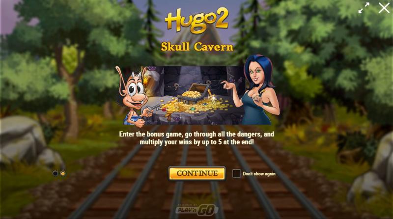 Hugo 2 slot game artwork