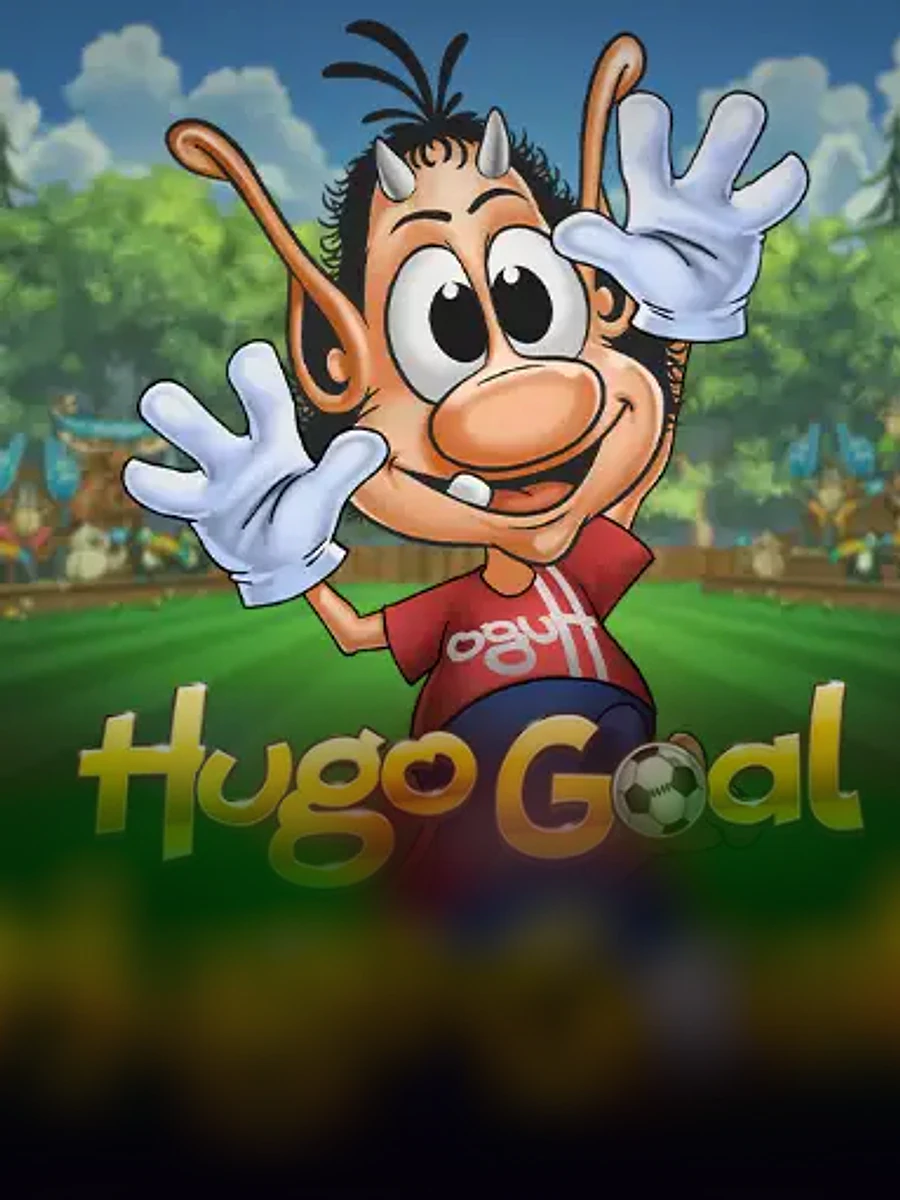 Hugo Goal slot game artwork