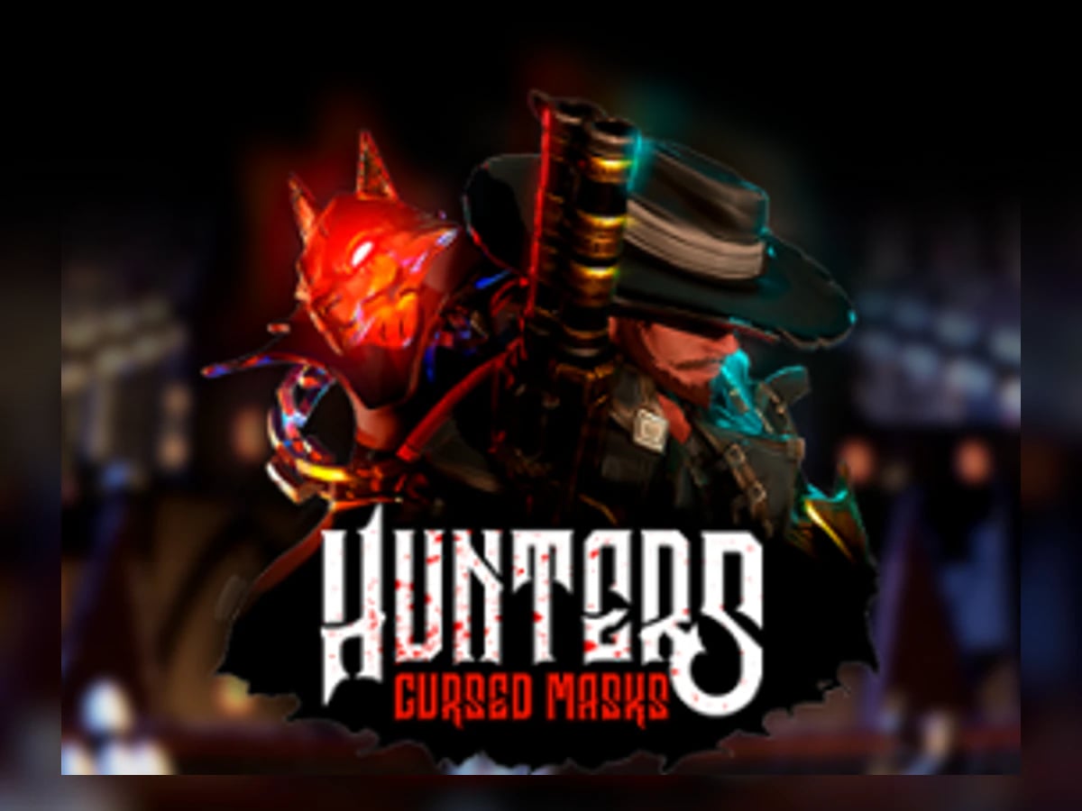 Hunters: Cursed Masks slot game artwork