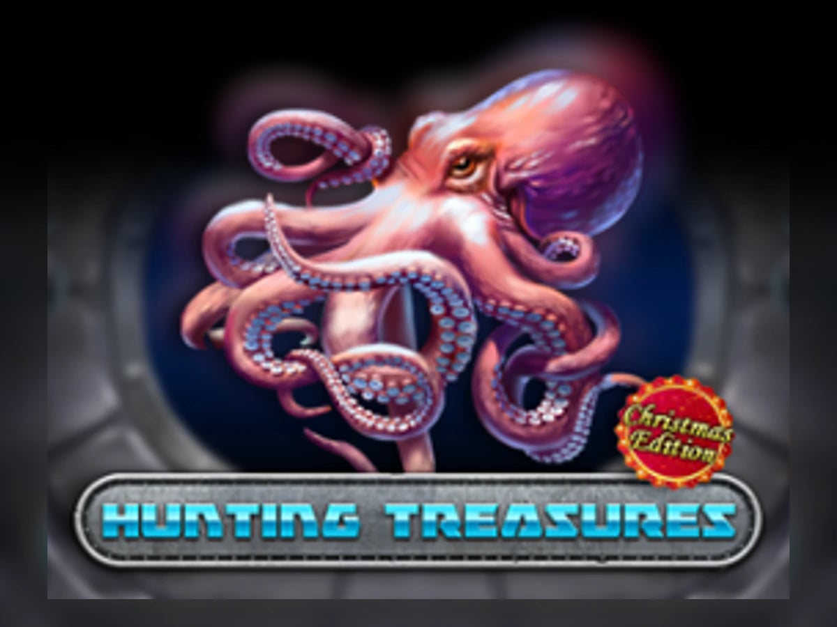 Hunting Treasures Christmas Edition slot game artwork