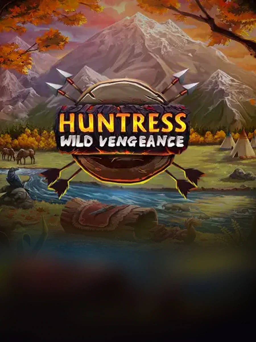 Huntress Wild Vengeance slot game artwork