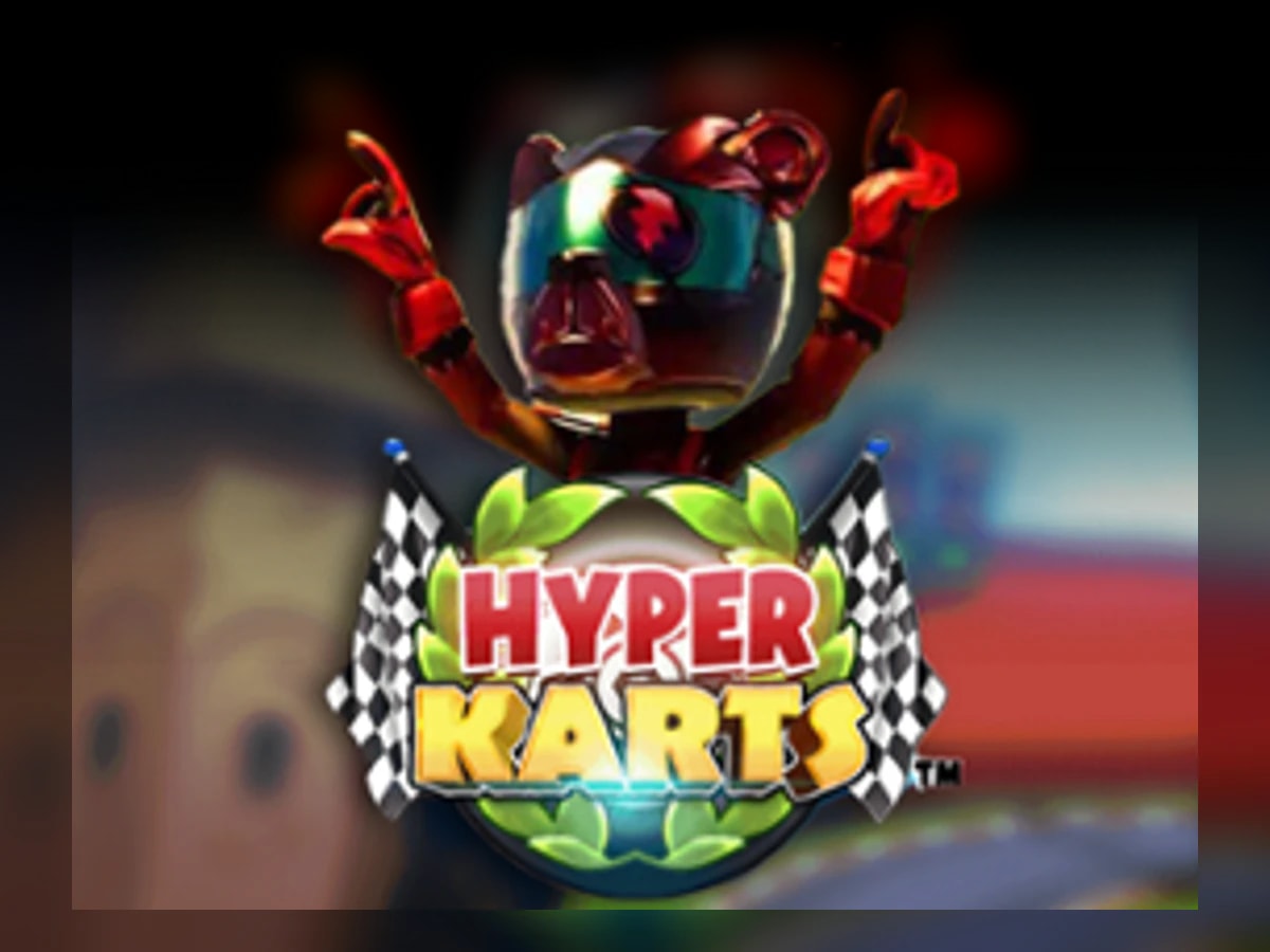 Hyper Karts slot game artwork