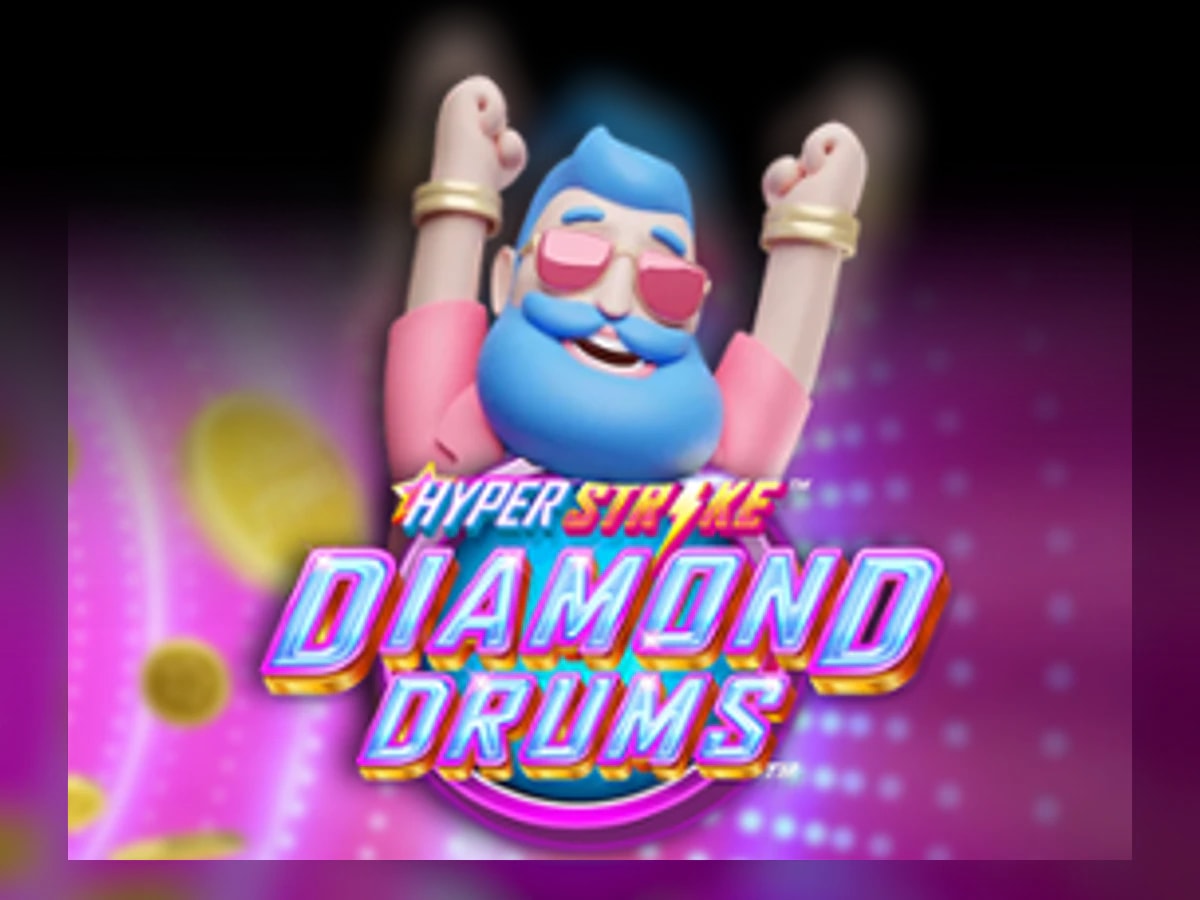Hyper Strike Diamond Drums slot game artwork