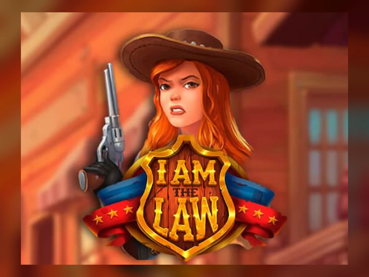I am the Law slot game artwork