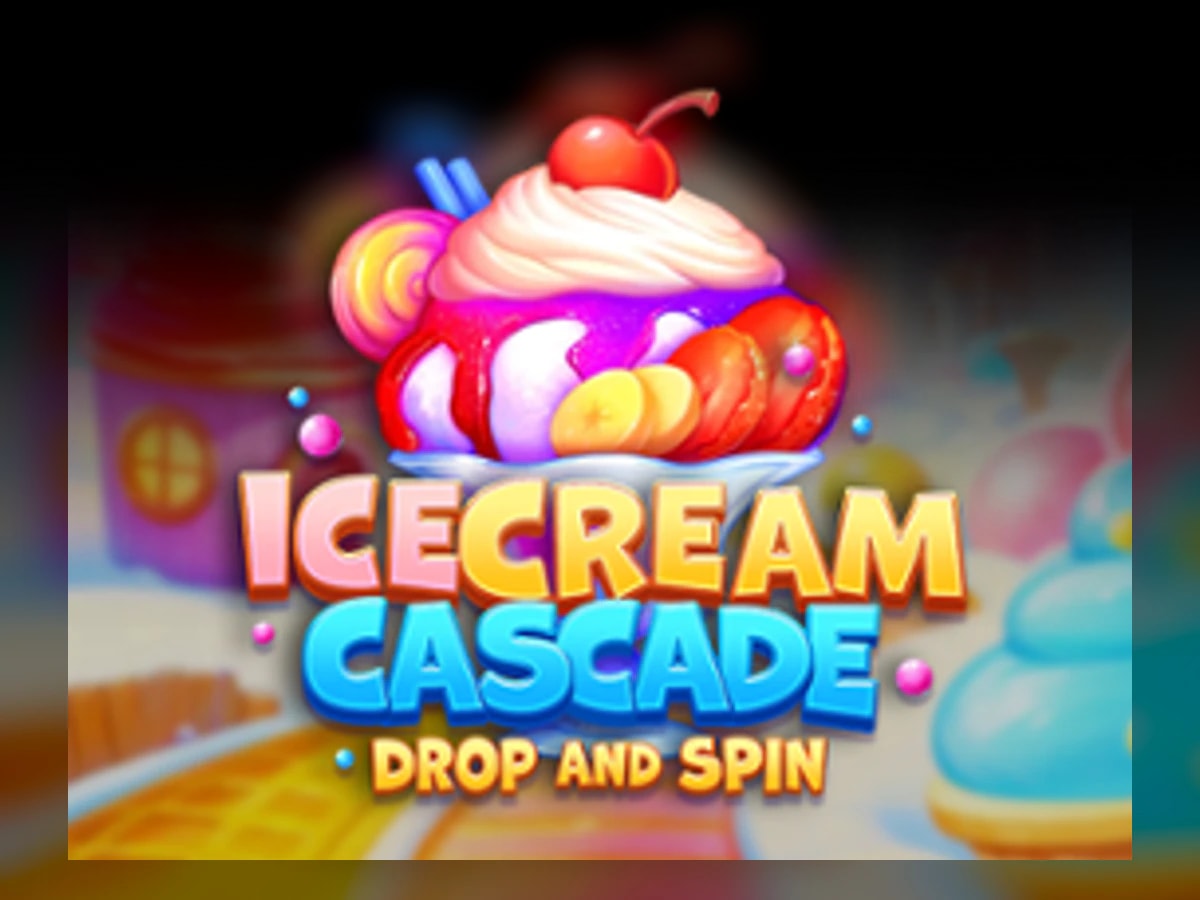 Ice Cream Cascade Drop and Spin slot game artwork