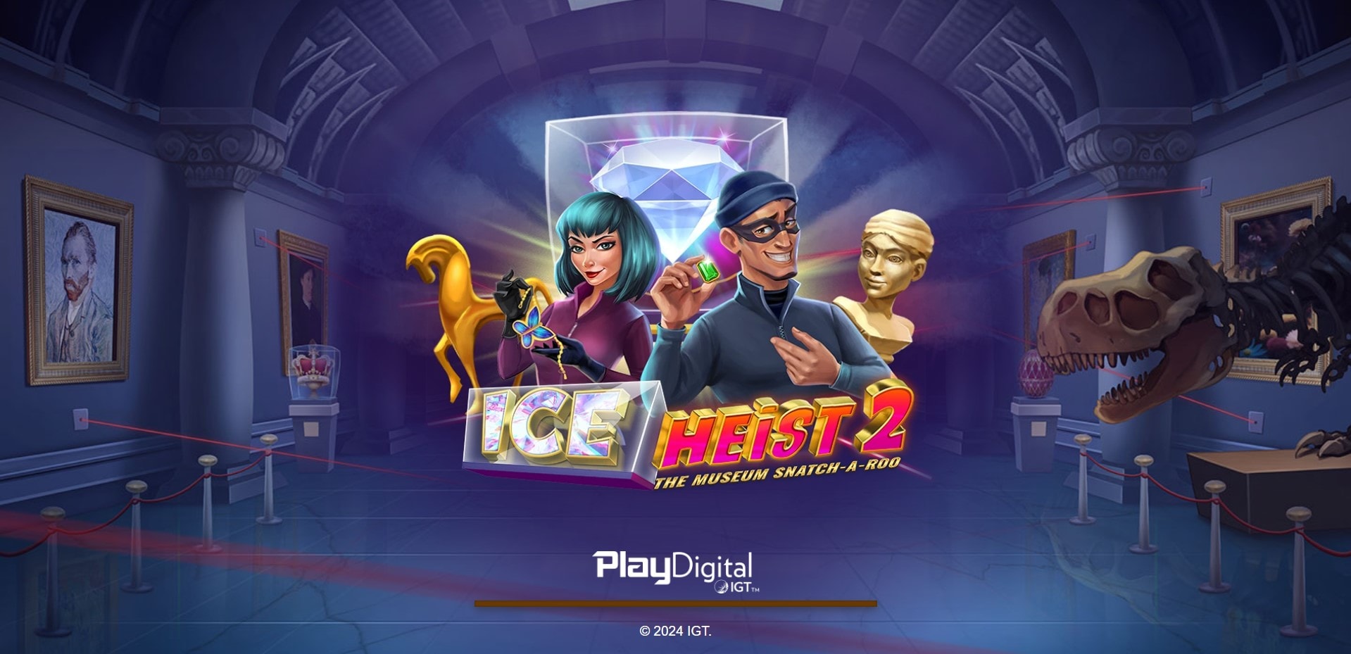 Ice Heist 2 slot game artwork