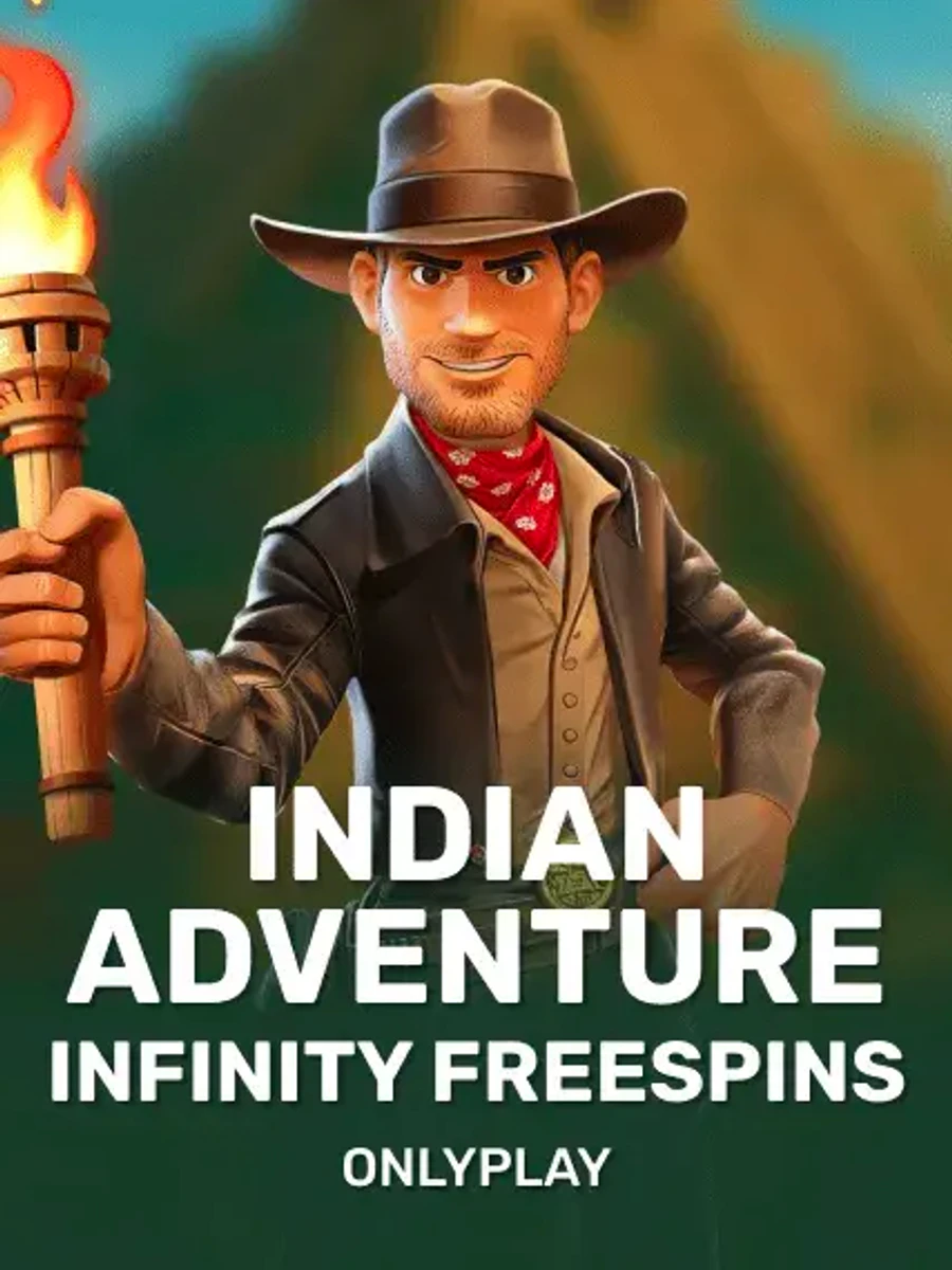 Indian Adventure: Infinity Freespins slot game artwork