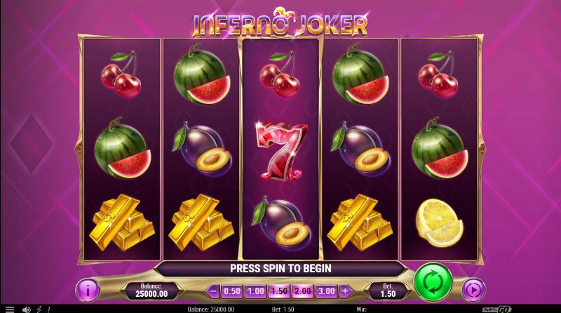 Inferno Joker slot game artwork