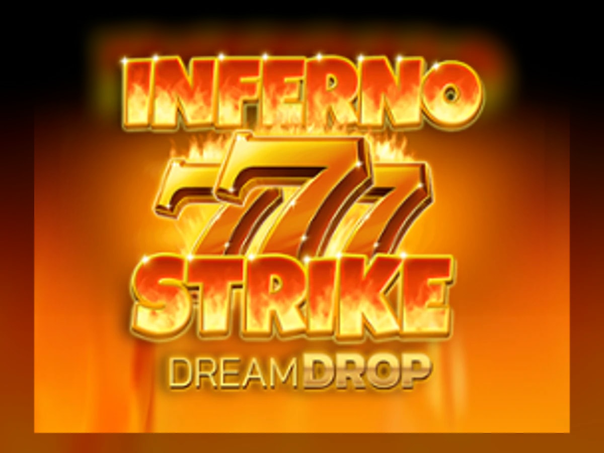 Inferno Strike Dream Drop slot game artwork