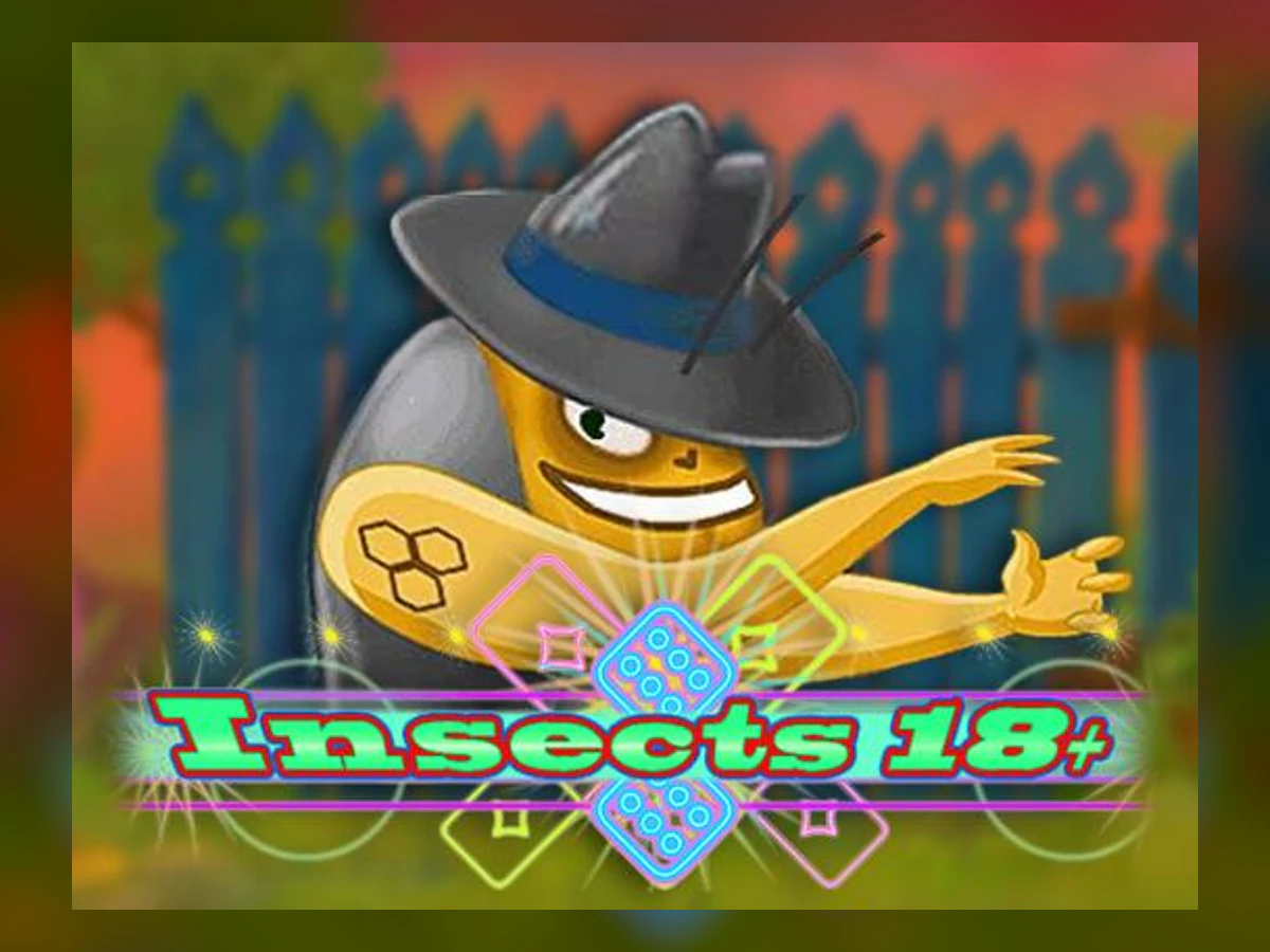 Insects 18+ slot game artwork