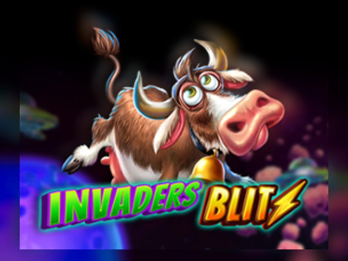Invaders Blitz slot game artwork
