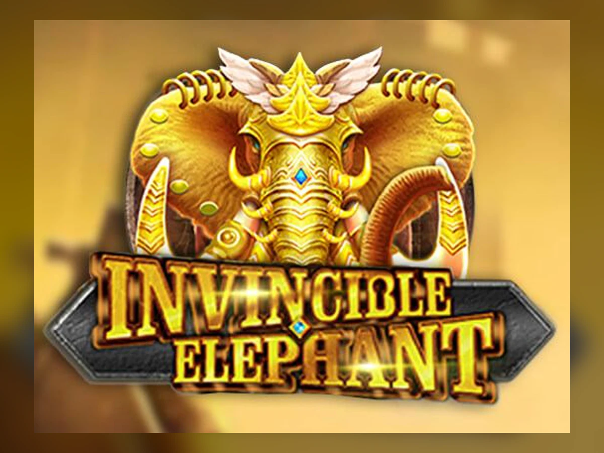 Invincible Elephant slot game artwork