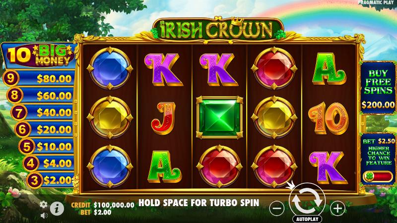 Irish Crown slot game artwork