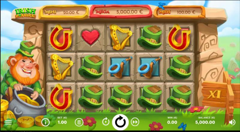 Irish Pot Luck slot game artwork