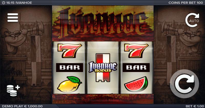 Ivanhoe slot game artwork
