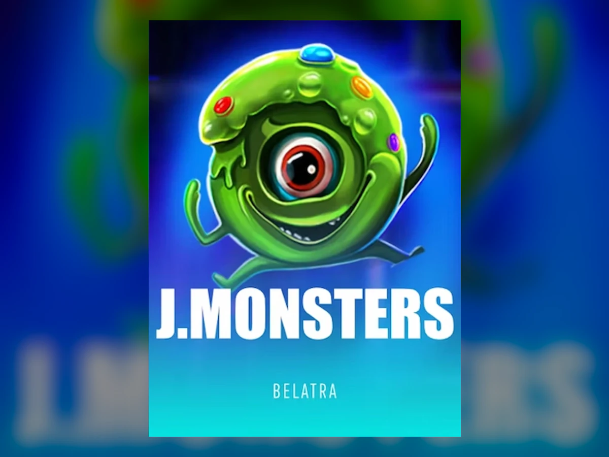 J. Monsters slot game artwork