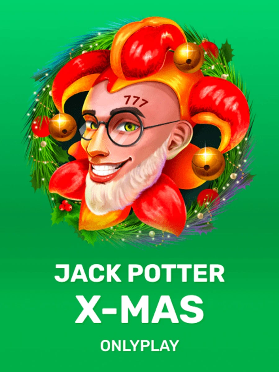 Jack Potter X-mas slot game artwork