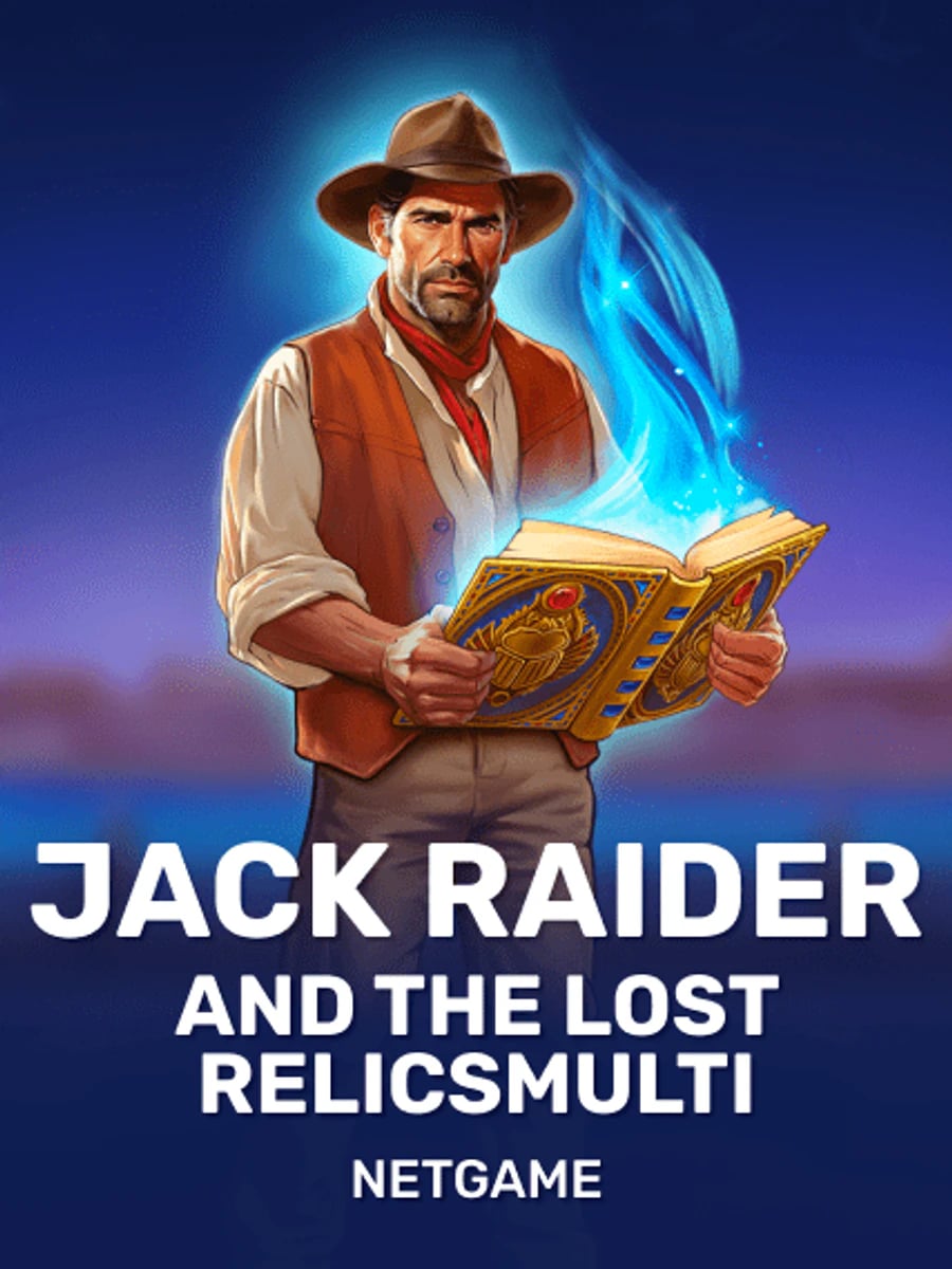 Jack Raider and the Lost Relics slot game artwork