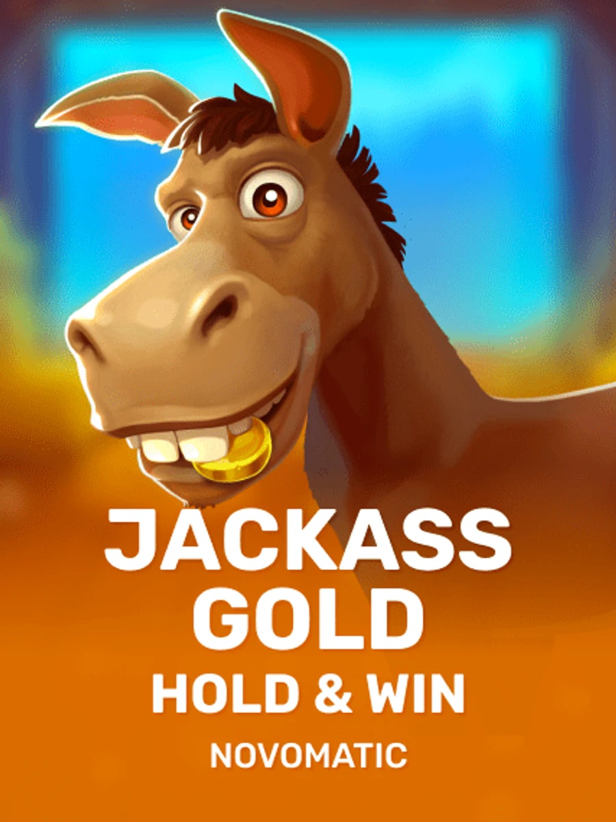 Jackass Gold Hold & Win slot game artwork