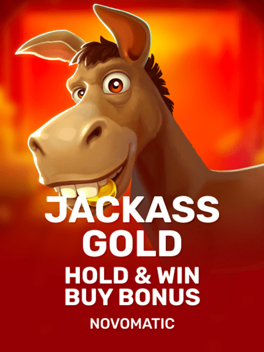Jackass Gold Hold & Win Buy Bonus slot game artwork