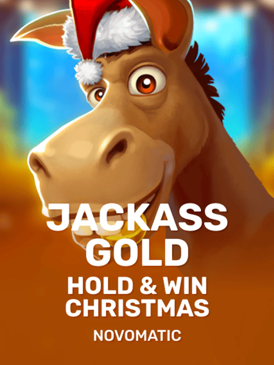 Jackass Gold Hold & Win Christmas slot game artwork