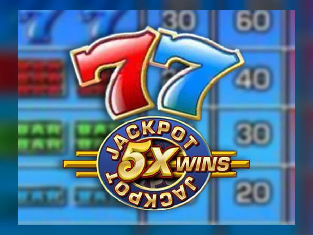 Jackpot 5X Wins slot game artwork