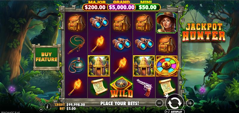 Jackpot Hunter slot game artwork