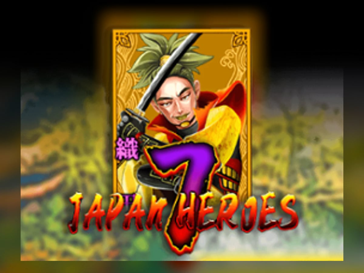 Japanese 7 Heroes slot game artwork