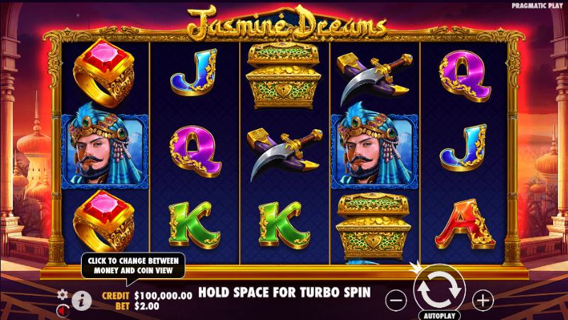 Jasmine Dreams slot game artwork
