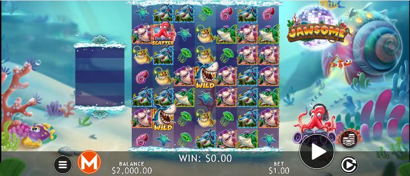 Jawsome slot game artwork