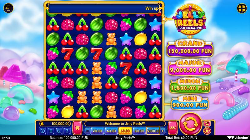 Jelly Reels slot game artwork