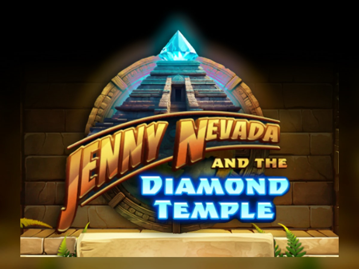 Jenny Nevada and the Diamond Temple slot game artwork