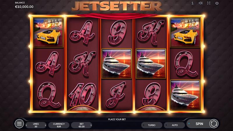Jetsetter slot game artwork